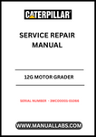 Unlock the full potential of your CAT 12G Motor Grader with our comprehensive Service Repair Manual, specifically designed for serial numbers 3WC00001-01066 and powered by the robust 3306 engine. This manual is an essential resource for both seasoned professionals and DIY enthusiasts, providing detailed instructions and insights to keep your equipment running smoothly.