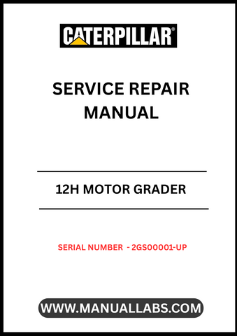 Enhance your maintenance capabilities with the CAT 12H Motor Grader Service Repair Manual, specifically designed for models with serial numbers 2GS00001 and up. This comprehensive guide is powered by the reliable 3306 engine, ensuring you have the right information at your fingertips for effective repairs and servicing.