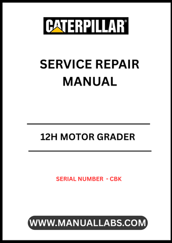 Enhance your maintenance capabilities with the CAT 12H Motor Grader Service Repair Manual, specifically designed for serial number CBK. This comprehensive guide provides detailed instructions and diagrams, ensuring you have the right information at your fingertips for efficient repairs and servicing.