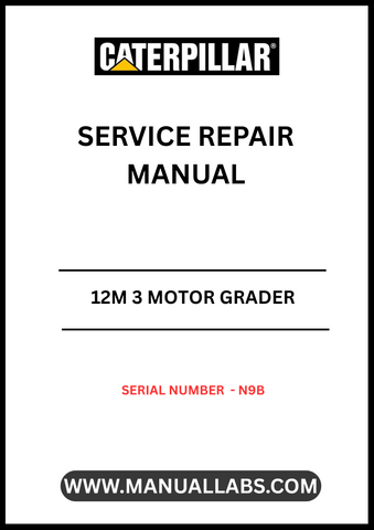 Unlock the full potential of your CAT 12M 3 Motor Grader with our comprehensive Service Repair Manual, specifically designed for serial number N9B. This manual is an essential resource for technicians and operators alike, providing detailed instructions and insights to ensure your equipment runs smoothly and efficiently.