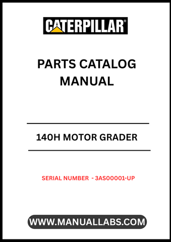 Discover the essential CAT 140H Motor Grader Parts Catalog Manual, specifically designed for serial numbers 3AS00001 and up. This comprehensive manual is powered by the reliable 3306 engine, ensuring you have the most accurate and detailed information at your fingertips.