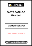 Discover the essential CAT 14G Motor Grader Parts Catalog Manual, specifically designed for models with serial number 96U00001 and above, powered by the reliable 3306 engine. This comprehensive manual serves as your go-to resource for identifying and sourcing the right parts for your grader, ensuring optimal performance and longevity.