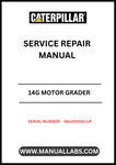  Enhance your maintenance capabilities with the CAT 14G Motor Grader Service Repair Manual, specifically designed for serial numbers 96U00001 and up. This comprehensive guide is powered by the reliable 3306 engine, ensuring you have the right information at your fingertips for efficient repairs and servicing.