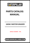 Discover the essential CAT 160M 2 Motor Grader Parts Catalog Manual, specifically designed for serial number R9L. This comprehensive manual is your go-to resource for identifying and sourcing the right parts for your motor grader, ensuring optimal performance and longevity of your equipment.
