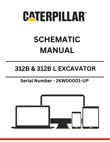 Unlock the full potential of your CAT 312B & 312B L Excavator with our comprehensive Schematic Manual, specifically designed for serial numbers 2KW00001 and up. This manual provides detailed diagrams and schematics that are essential for understanding the intricate systems of your machine, ensuring you can perform maintenance and repairs with confidence.