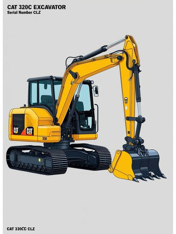 Discover the essential CAT 320C Excavator Schematic Manual, specifically designed for serial number CLZ. This comprehensive guide provides detailed schematics and diagrams, ensuring you have the precise information needed for effective maintenance and repair of your excavator.