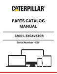 Discover the essential CAT 320D L Excavator Parts Catalog Manual, specifically designed for serial number KZF. This comprehensive manual serves as your go-to resource for identifying and sourcing the right parts for your excavator, ensuring optimal performance and longevity.