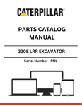 Discover the essential CAT 320E LRR Excavator Parts Catalog Manual, specifically designed for serial number PNL. This comprehensive manual is your go-to resource for identifying and sourcing the right parts for your excavator, ensuring optimal performance and longevity.