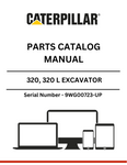 Discover the essential CAT 320 and 320 L Excavator Parts Catalog Manual, specifically designed for serial number 9WG00723-UP and powered by the reliable 3116 engine. This comprehensive manual is your go-to resource for identifying and sourcing the right parts for your excavator, ensuring optimal performance and longevity.