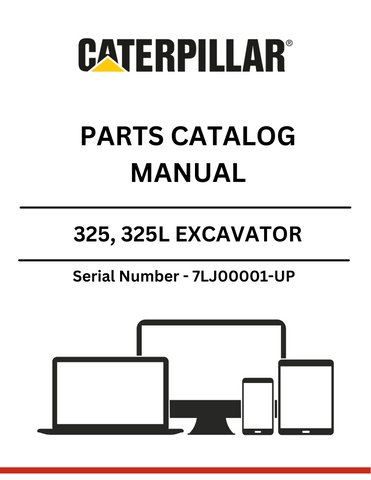 Discover the essential CAT 325 and 325L Excavator Parts Catalog Manual, specifically designed for serial numbers 7LJ00001 and up. This comprehensive guide is powered by the reliable 3116 engine, ensuring you have the most accurate and up-to-date information for your excavator maintenance and repair needs.