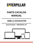 Unlock the full potential of your CAT 328D LC Excavator with our comprehensive Parts Catalog Manual, specifically designed for serial numbers MKR00001 and up. This essential resource provides detailed diagrams and specifications, ensuring you have