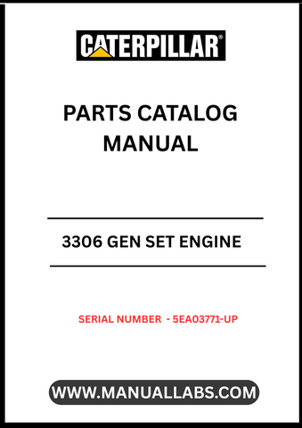 Discover the essential CAT 3306 Gen Set Engine Parts Catalog Manual, designed specifically for serial numbers 5EA03771 and up. This comprehensive manual serves as your go-to resource for identifying and sourcing the right parts for your engine, ensuring optimal performance and longevity.