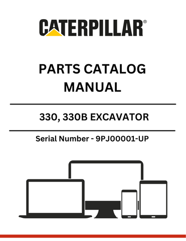 Enhance the performance and longevity of your CAT 330 and 330B excavators with our comprehensive Parts Catalog Manual, specifically designed for serial numbers 9PJ00001 and up. This manual is an essential resource for operators and maintenance professionals, providing detailed diagrams and part numbers to ensure you find the exact components you need.