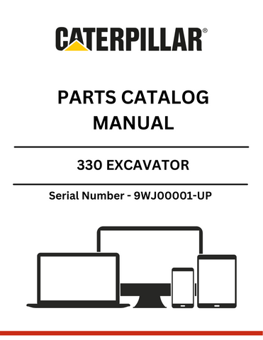 Discover the essential CAT 330 Excavator Parts Catalog Manual, specifically designed for models with serial number 9WJ00001-UP and powered by the reliable 3306 engine. This comprehensive manual serves as your go-to resource for identifying and sourcing the right parts for your excavator, ensuring optimal performance and longevity.