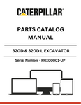 Enhance your maintenance and repair capabilities with the CAT 3320D & 320D L Excavator Parts Catalog Manual. Designed specifically for models with serial number PHX00001 and powered by the robust C6.4 engine, this comprehensive manual is an essential resource for operators and technicians alike.