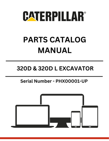 Enhance your maintenance and repair capabilities with the CAT 3320D & 320D L Excavator Parts Catalog Manual. Designed specifically for models with serial number PHX00001 and powered by the robust C6.4 engine, this comprehensive manual is an essential resource for operators and technicians alike.
