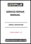 The CAT 340D2 L Excavator Service Repair Manual is an essential resource for maintaining and repairing your heavy machinery. Designed specifically for serial number JEE, this manual provides detailed instructions and diagrams to ensure you can perform repairs with confidence and precision.