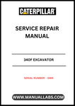 Discover the essential CAT 340F Excavator Service Repair Manual, specifically designed for serial number DWK. This comprehensive guide is your go-to resource for maintaining and repairing your excavator, ensuring optimal performance and longevity.