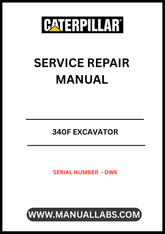Discover the essential CAT 340F Excavator Service Repair Manual, specifically designed for serial number DWK. This comprehensive guide is your go-to resource for maintaining and repairing your excavator, ensuring optimal performance and longevity.