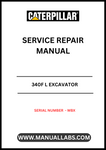 The CAT 340F L Excavator Service Repair Manual is an essential resource for maintaining and repairing your heavy machinery. Designed specifically for the CAT 340F L model, this manual provides detailed instructions and diagrams to ensure that you can perform repairs with confidence and precision.