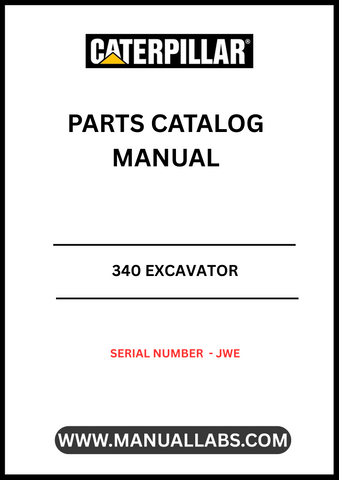 Discover the essential CAT 340 Excavator Parts Catalog Manual, specifically designed for serial number JWE. This comprehensive guide is your go-to resource for identifying and sourcing the right parts for your CAT 340 excavator, ensuring optimal performance and longevity of your machinery.
