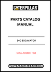 Discover the essential CAT 340 Excavator Parts Catalog Manual, specifically designed for serial number WLE. This comprehensive guide is your go-to resource for identifying and sourcing the right parts for your CAT 340 excavator, ensuring optimal performance and longevity of your machinery.
