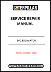 Unlock the full potential of your CAT 340 Excavator with the comprehensive Service Repair Manual, specifically designed for serial number WDN. This manual is an essential resource for operators and technicians, providing detailed instructions and insights to ensure optimal performance and longevity of your equipment.