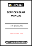 Discover the ultimate resource for maintaining your CAT 340 Excavator with our comprehensive Service Repair Manual (S/N - WLE). This manual is meticulously designed to provide you with detailed instructions, diagrams, and troubleshooting tips, ensuring that you can perform repairs and maintenance with confidence and precision.