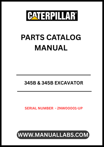 Discover the essential CAT 345B & 345B Excavator Parts Catalog Manual, specifically designed for serial numbers 2NW00001 and up. This comprehensive guide is powered by the robust 3176 engine, ensuring you have the most accurate and detailed information at your fingertips.
