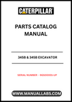 Discover the essential CAT 345B & 345B Excavator Parts Catalog Manual, specifically designed for serial numbers 9GS00001 and up. This comprehensive guide is powered by the robust 3176 engine, ensuring you have the most accurate and detailed information at your fingertips.
