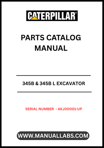 Discover the essential CAT 345B & 345B L Excavator Parts Catalog Manual, specifically designed for serial numbers AKJ00001 and up. This comprehensive guide is powered by the robust 3176C engine, ensuring you have the most accurate and detailed information at your fingertips.