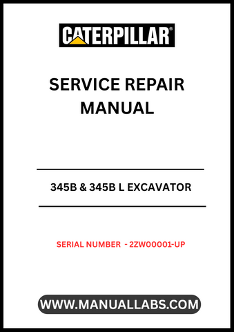 Unlock the full potential of your CAT 345B & 345B L Excavator with our comprehensive Service Repair Manual, specifically designed for serial numbers 2ZW00001 and up. This manual is an essential resource for operators and technicians, providing detailed insights into the maintenance and repair of your machine powered by the robust 3176C engine.