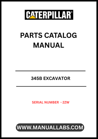 Discover the essential CAT 345B Excavator Parts Catalog Manual, specifically designed for serial number 2ZW. This comprehensive manual is your go-to resource for identifying and sourcing the right parts for your excavator, ensuring optimal performance and longevity of your machinery.