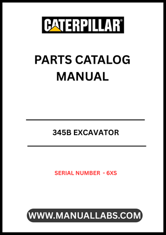 Discover the essential CAT 345B Excavator Parts Catalog Manual, specifically designed for serial number 6XS. This comprehensive manual is your go-to resource for identifying and sourcing the right parts for your excavator, ensuring optimal performance and longevity of your machinery.