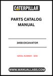 Discover the essential CAT 345B Excavator Parts Catalog Manual, specifically designed for serial number 8KW. This comprehensive guide is your go-to resource for identifying and sourcing the right parts for your excavator, ensuring optimal performance and longevity of your machinery.