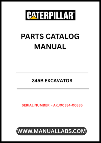 Enhance the performance and longevity of your CAT 345B Excavator with our comprehensive Parts Catalog Manual, specifically designed for serial numbers AKJ00334-00335. This essential resource provides detailed diagrams and specifications, ensuring you can easily identify and source the right parts for your machine.