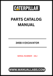 Discover the essential CAT 345B II Excavator Parts Catalog Manual, specifically designed for serial number AKJ. This comprehensive guide is an invaluable resource for operators and technicians, providing detailed information on parts and components to ensure optimal performance and maintenance of your excavator.