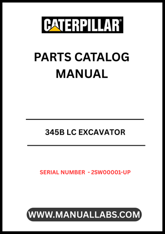 Discover the essential CAT 345B LC Excavator Parts Catalog Manual, specifically designed for models with serial number 2SW00001-UP and powered by the robust 3176C engine. This comprehensive manual is your go-to resource for identifying and sourcing the right parts for your excavator, ensuring optimal performance and longevity.