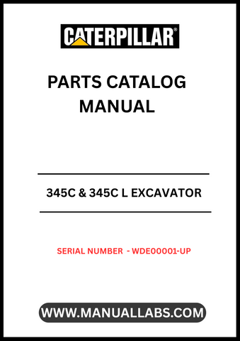 Discover the essential CAT 345C & 345C L Excavator Parts Catalog Manual, specifically designed for models with serial number WDE00001-UP and powered by the robust C13 engine. This comprehensive manual serves as your go-to resource for identifying and sourcing the right parts for your excavator, ensuring optimal performance and longevity.
