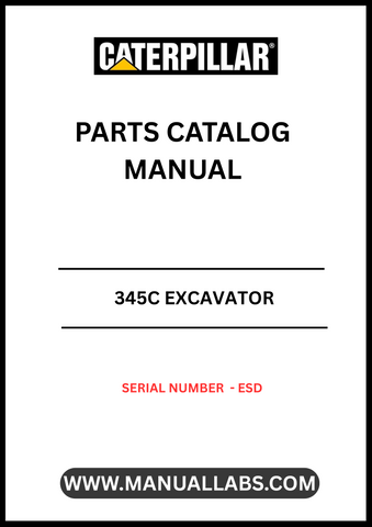 Discover the essential CAT 345C Excavator Parts Catalog Manual, specifically designed for serial number ESD. This comprehensive manual is your go-to resource for identifying and sourcing the right parts for your CAT 345C excavator, ensuring optimal performance and longevity of your machinery.