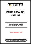 Discover the essential CAT 349D2 Excavator Parts Catalog Manual, specifically designed for serial number GAX. This comprehensive guide is your go-to resource for identifying and sourcing the right parts for your excavator, ensuring optimal performance and longevity of your machinery.