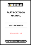 Discover the essential CAT 349E L Excavator Parts Catalog Manual, specifically designed for serial number WHZ. This comprehensive manual serves as a vital resource for operators and technicians, providing detailed information on parts and components to ensure optimal performance and maintenance of your excavator.