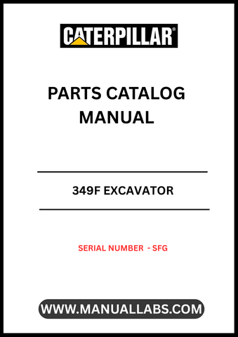 Discover the essential CAT 349F Excavator Parts Catalog Manual, specifically designed for serial number SFG. This comprehensive guide is your go-to resource for identifying and sourcing the right parts for your CAT 349F excavator, ensuring optimal performance and longevity of your machinery.