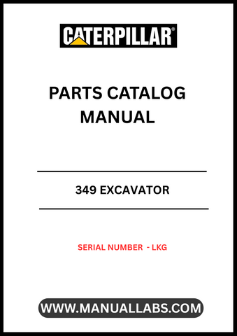 Discover the essential CAT 349 Excavator Parts Catalog Manual, specifically designed for serial number LKG. This comprehensive guide is your go-to resource for identifying and sourcing the right parts for your CAT 349 excavator, ensuring optimal performance and longevity of your machinery.