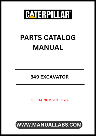 Discover the essential CAT 349 Excavator Parts Catalog Manual, specifically designed for serial number RYG. This comprehensive guide is your go-to resource for identifying and sourcing the right parts for your CAT 349 excavator, ensuring optimal performance and longevity of your machinery.