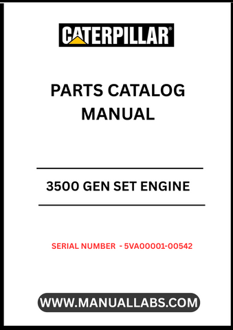Enhance the performance and longevity of your CAT 3500 generator set with our comprehensive Engine Parts Catalog Manual, specifically designed for serial numbers 5VA00001-00542. This manual serves as an essential resource for identifying and sourcing the right parts, ensuring your equipment runs smoothly and efficiently.