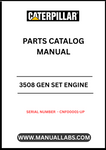 Discover the essential CAT 3508 Gen Set Engine Parts Catalog Manual, designed specifically for serial numbers CNF00001 and up. This comprehensive manual serves as a vital resource for technicians and engineers, providing detailed information on parts, specifications, and maintenance procedures to ensure optimal performance of your engine.