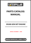 Discover the essential CAT 3516B Gen Set Engine Parts Catalog Manual, specifically designed for serial number 1NW. This comprehensive manual serves as a vital resource for technicians and engineers, providing detailed information on parts, specifications, and maintenance procedures to ensure optimal performance of your engine.