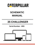 Discover the CAT 35 Challenger Schematic Manual (S/N - 8RD) for detailed insights and technical guidance. Perfect for maintenance and repair professionals.