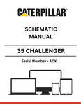Explore the CAT 35 Challenger Schematic Manual S/N - ADK. Find comprehensive schematics and insights to support your machinery's performance and upkeep.